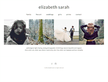 Tablet Screenshot of elizabethsarah.com